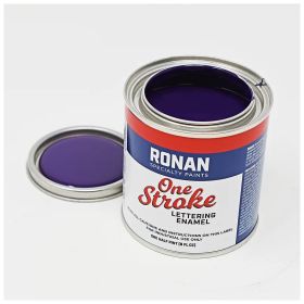 Ronan One Stroke Pin Striping Enamel Violet Quarter Pint