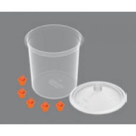 Devilbiss DeKups Evo 24 oz Cup - No Mesh Lid 50 pc Kit 802225