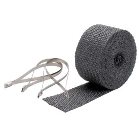 DEI Exhaust Wrap Kit - Pipe Wrap & Locking Tie - Black - 10119