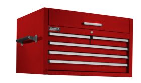 Homak 36 Inch Pro 2 5-Drawer Top Chest-Red RD02036052