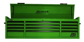 Homak 72 Inch RS PRO 12 DR TOP CHEST W/OUTL-LG LG02072120