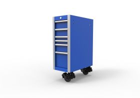 Homak HXL Side Cabinet - Blue HX08015062