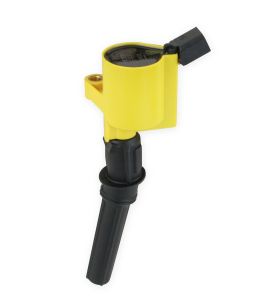 ACCEL IGNITION COIL - SUPERCOIL - 1998-2008 FORD 4.6L/5.4L/6.8L 2-VALVE MODULAR ENGINES - YELLOW - INDIVIDUAL 140032