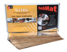 HushMat Bulk Kit - Silver Foil with Self-Adhesive Butyl-30 Sheets 12 Inchx23 Inch ea 58 sq ft 10501