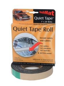 HushMat Quiet Tape Shop Roll - One 1 Inchx20'x1mm Single Side Foam Tape ea 30300