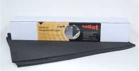 HushMat Under Carpet Floor Kit - 1/2 Inch Silencer Megabond Thermal Insulating and Sound Absorbing Self-Adhesive Foam-2 Sheets 23 Inchx36 Inch ea 11.5 sq ft 20300