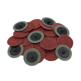 GRIP 2 Inch Aluminum Oxide Fiber Disc - 24 Grit - 25pc -29370