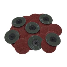 GRIP 3 Inch Aluminum Oxide Fiber Disc - 24 Grit - 25pc -29373