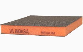 Indasa Rhynosponge Double Sided Sanding Pad Single - Medium Grit 595077