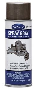 Spray Gray Detail Paint Aerosol 12 oz