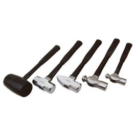 5 Piece Misc Hammer Set Fiberglass ATD Tools 4045