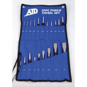20 Piece Punch And Chisel Set ATD Tools 720
