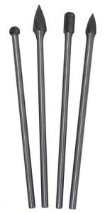 Long Reach Carbide Burr Set - 4 Piece