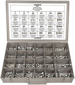 Metric 10.9 Hex Flange Bolts & Nuts M6 M8 M10 - 229pcs - Disco Automotive