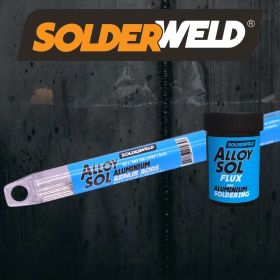 SolderWeld Alloy Sol - Aluminum Repair and Joining Rods (10 rods per tube) SW-AS09310