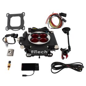 FiTech Go EFI 4 - 600 HP EFI System - Power Adder - Matte Black Finish 30004