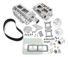 55-86 GM Small Block Weiand 6-71 Supercharger Kit - Polished 7582P