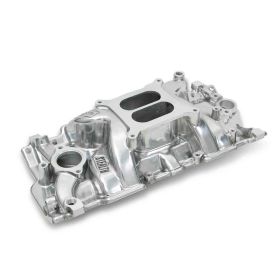 55-86 GM Small Block Weiand Speed Warrior Intake - Polished 8150P
