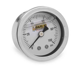 Earls Oil-Filled Pressure Gauge - 0-100 PSI - 1/8" NPT Male Thread 100187ERL