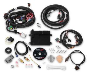 Holley HP EFI ECU & Harness Kits - Universal Ford MPFI V8 - Includes NTK Oxygen Sensor 550-606N
