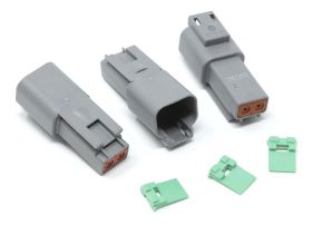 Eastwood Crimp-Right 3 Piece Two Cavity Deutsch Receptacle Connector