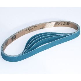 Norton 80 Grit Blue Fire 3/8 x 13 Sanding Belts