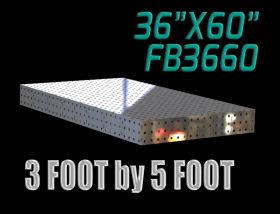 CertiFlat FB3660 fabBlock U-Weld Kit Modular Welding Table 36" x 60"