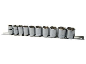 Eastwood 3/8" Drive Shallow Metric 10 Piece Socket Set