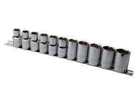 Eastwood 1/2" Drive Shallow Metric 11 Piece Socket Set 