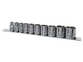Eastwood 3/8" Drive Shallow SAE 10 Piece Socket Set