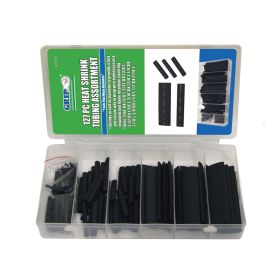 GRIP 127 Piece Heat Shrink Tubing Assort