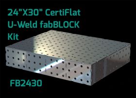 CertiFlat 24"X30" FabBlock Welding Table