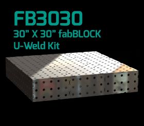 CertiFlat 30"X30" FabBlock Welding Table
