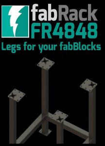 Certiflat 48"X48" FabRack for FabBlock