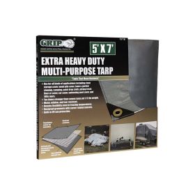 GRIP  Extra Heavy Duty  Grey Tarps