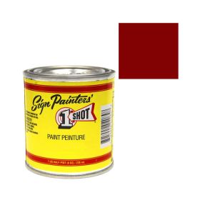 1 Shot Paint Maroon 1/2 Pint