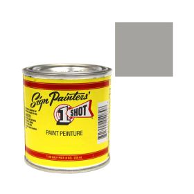 1 Shot Paint Medium Gray 1/2 Pint