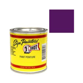 1 Shot Paint Purple 1/2 Pint