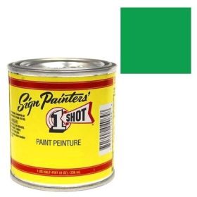 1 Shot Paint Emerald Green 1/2 Pint