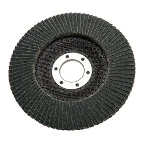 Precision Abrasives Zirconia Angle Face Flap Disc 4.5" x 7/8" - 60 Grit