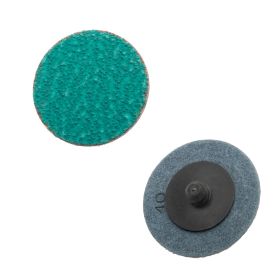 Precision Abrasives 2" Zirconia Plus Quick Change Laminated Discs Type R