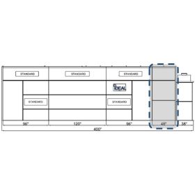 Tuxedo Distributors Side Down Draft and Semi Down Draft Paint Booth 48 Inch Extension Panel Kit Assembly