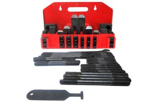 JET Tools CK-12, 52-Piece Clamping Kit with Tray for 1/2