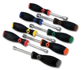 Performance Tool 8 pc. Pro Style Metric Nut Driver W30901