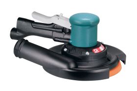 Dynabrade 8 In. Central Vacuum Two Hand Dynorbital Random Orbital Sander 58414