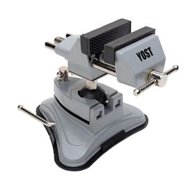 Yost Model V-275 2.75 Inch  Portable Multi-Angle Pivoting Vise with Vacuum Base
