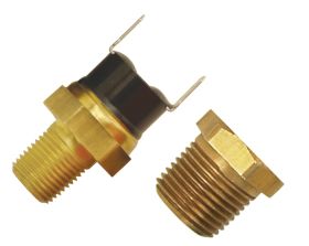 Derale 190°F Fan Switch Kit (1/8 Inch & 3/8 Inch NPT) 16731