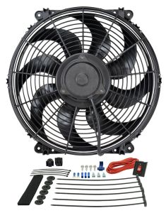 Derale 16 Inch Tornado Electric Fan - Premium Kit 16516