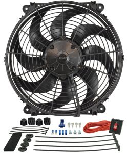 Derale 14 Inch Tornado Electric Fan - Premium Kit 16514