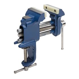 Yost Model 2503 2-1/2 Inch Clamp-on Vise with 3 Inch Jaw Opening and Replaceable Jaws
